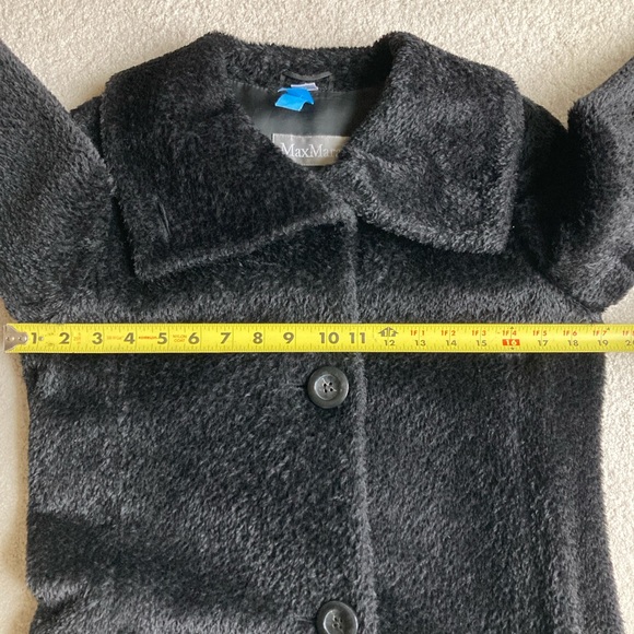 MaxMara alpaca and wool blend long coat - Picture 12 of 13